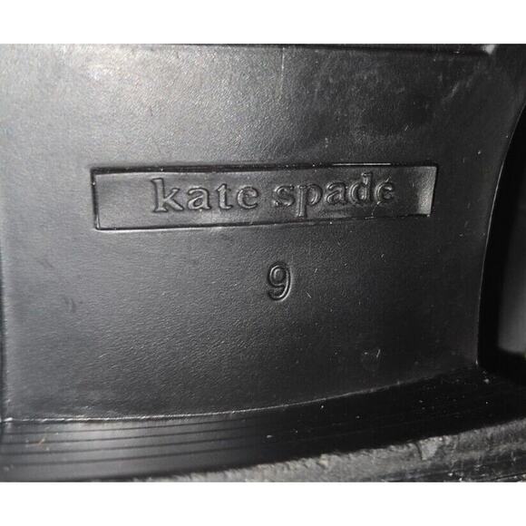 Kate Spade Chelsea Sedgewick Solstice Rain Boots Black US 9 MSRP $150 - Picture 11 of 12